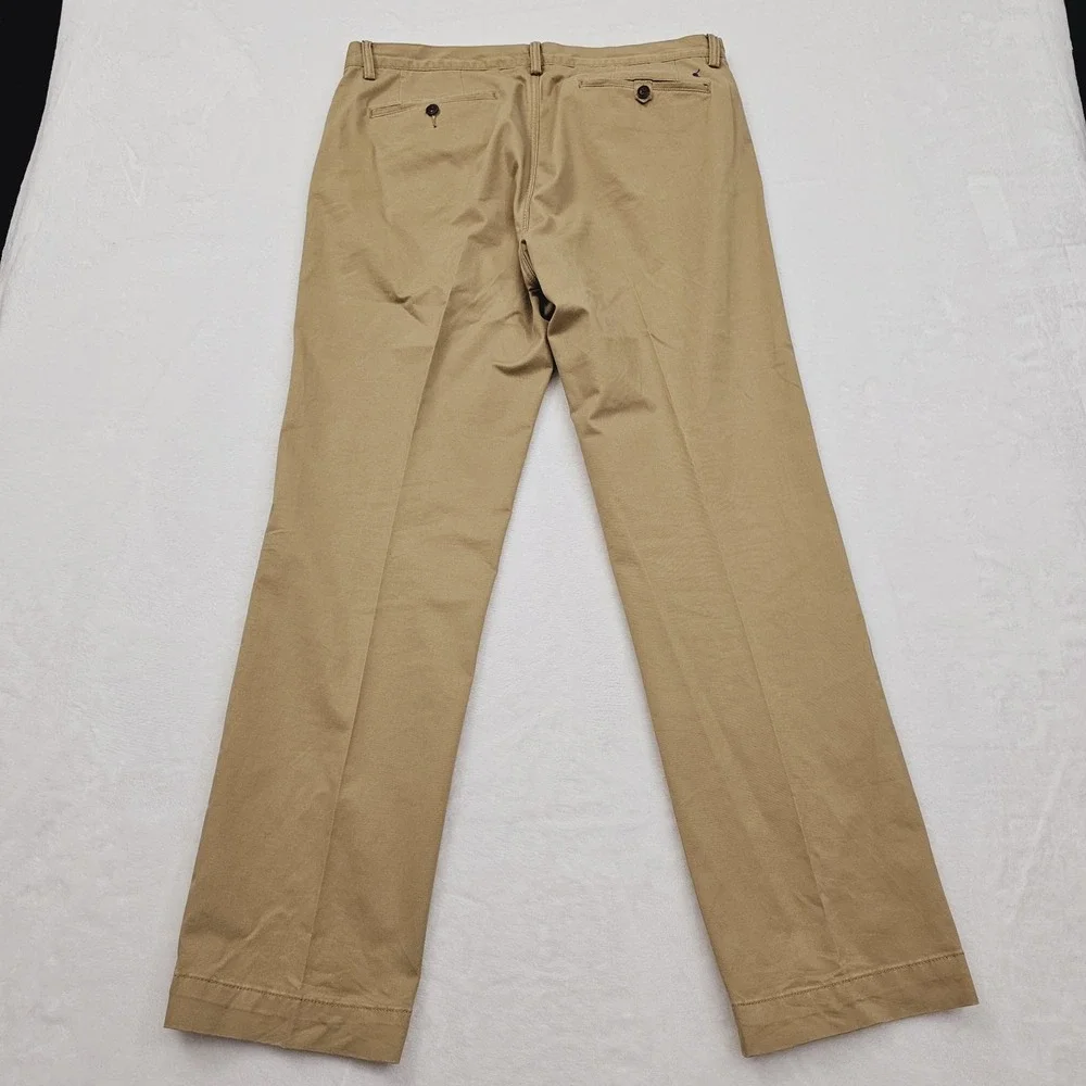 Polo Ralph Lauren Pants‎ Mens 35W 32L Khaki Chino Classic Twill Straight Stretch